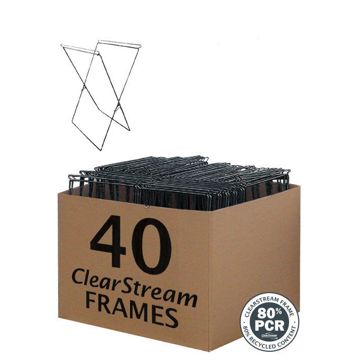 dualstream frame bulk pack 40 recycling bin frames