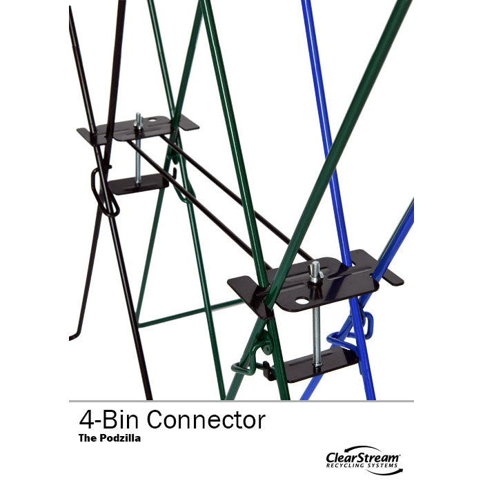 4-bin Podzilla connector for ClearStream recycling stations