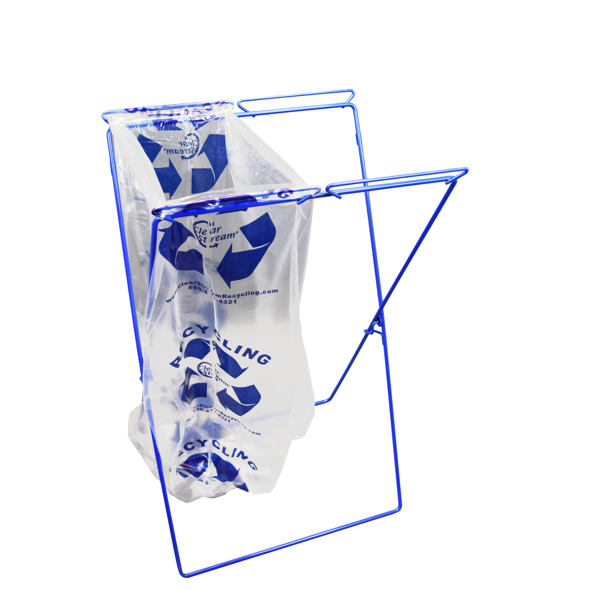 clearstream dualstream bin frame with bag locks