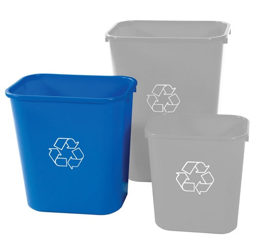 28 quart deskside recycling bin for office or school use