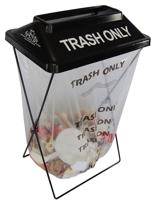 Multiple TrashMax® units in use at a large event for organized waste collection.
