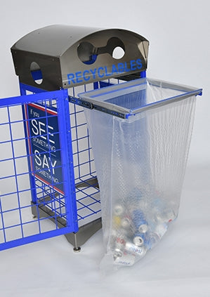 clearstream weather resistant recycling container