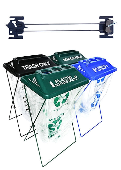 Podzilla waste management connector linking multiple bins