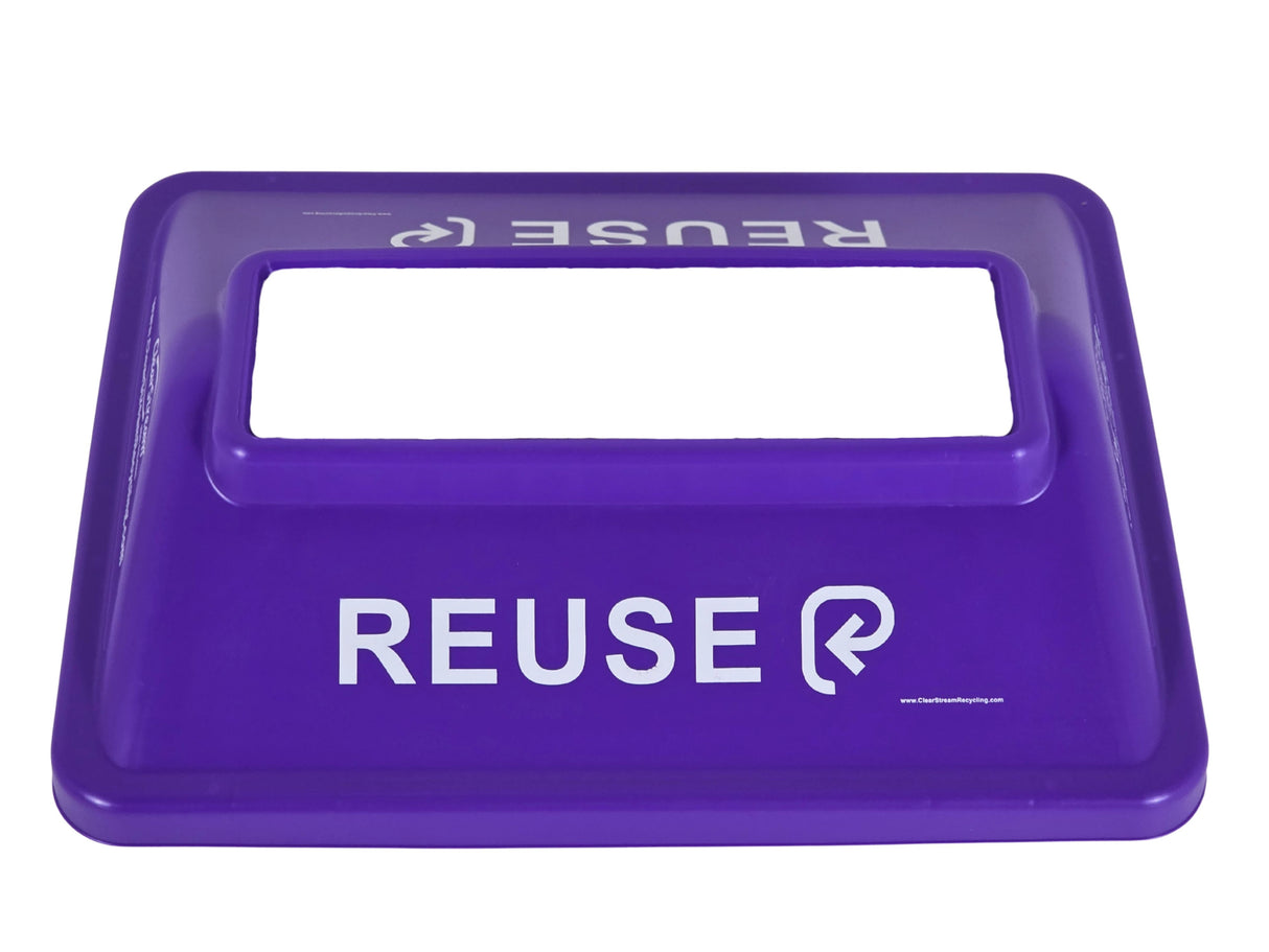 Purple REUSE Lid – Wide Mouth – 5 Pack – REUSE
