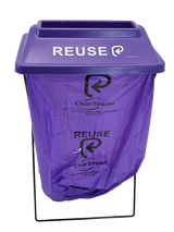 ReuseMax - Purple Reuse Bin | Reusable Collection Bins 5-Pack