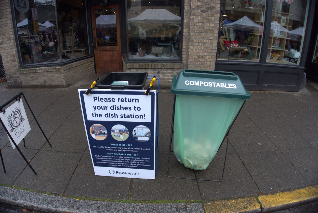 ReuseMax  | Bus Tub Rack for Reusables
