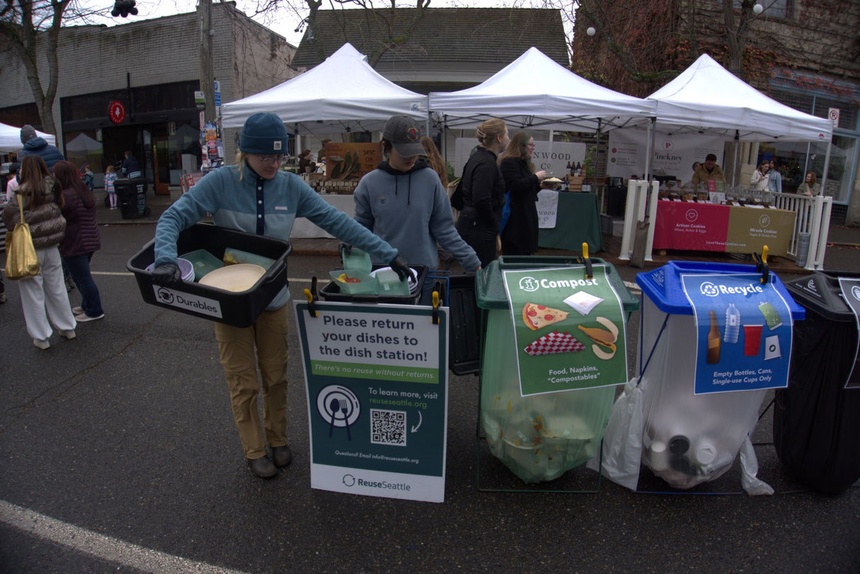 ReuseMax  | Bus Tub Rack for Reusables