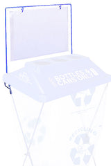 ClearStream replacement sign backer and clear sleeve set, 20x11 inserts for sign frames (5-pack)